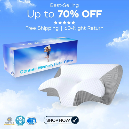 Dreamzy Sleep® Contour Relief Pillow